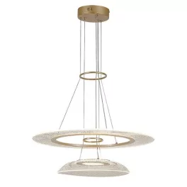   Rábalux 72412 Zofrael Beltéri lámpa, Függeszték, arany-átlátszó LED 36, IP20