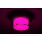 Rábalux 7246 Durbe Kültéri fali lámpa/ Kültéri mennyezeti fekete-fehér LED 10, IP54