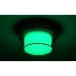 Rábalux 7246 Durbe Kültéri fali lámpa/ Kültéri mennyezeti fekete-fehér LED 10, IP54