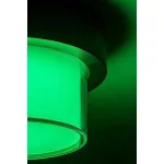 Rábalux 7246 Durbe Kültéri fali lámpa/ Kültéri mennyezeti fekete-fehér LED 10, IP54