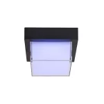 Rábalux 7247 Durbe Kültéri fali lámpa/ Kültéri mennyezeti fekete-fehér LED 10, IP54