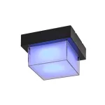Rábalux 7247 Durbe Kültéri fali lámpa/ Kültéri mennyezeti fekete-fehér LED 10, IP54