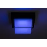 Rábalux 7247 Durbe Kültéri fali lámpa/ Kültéri mennyezeti fekete-fehér LED 10, IP54