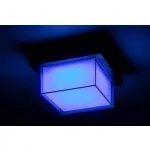 Rábalux 7247 Durbe Kültéri fali lámpa/ Kültéri mennyezeti fekete-fehér LED 10, IP54