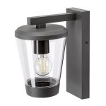 Rábalux 7266 Savano Kültéri fali lámpa antracit-átlátszó E27 1x MAX 40, IP44