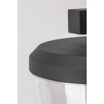 Rábalux 7266 Savano Kültéri fali lámpa antracit-átlátszó E27 1x MAX 40, IP44