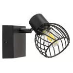 Rábalux 73001 Aberama Spotlámpa fekete-fekete E14 1X MAX 10, IP20