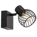 Rábalux 73001 Aberama Spotlámpa fekete-fekete E14 1X MAX 10, IP20