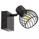 Rábalux 73001 Aberama Spotlámpa fekete-fekete E14 1X MAX 10, IP20