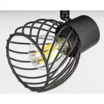 Rábalux 73003 Aberama Spotlámpa fekete-fekete E14 3X MAX 10, IP20