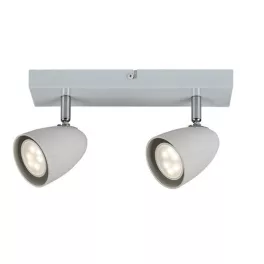   Rábalux 73018 Perico Beltéri lámpa Mennyezeti lámpa fehér, fehér GU10 2X MAX 5, IP20