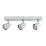 Rábalux 73020 Perico Beltéri lámpa Mennyezeti lámpa fehér, fehér GU10 3X MAX 5, IP20