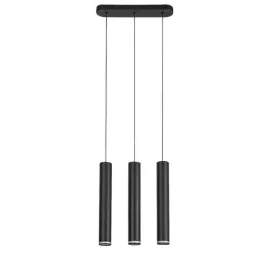   Rábalux 73037 Senobia Beltéri lámpa Függeszték fekete, fehér GU10 3X MAX 5, IP20