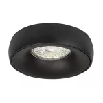 Rábalux 73042 Luiza Beltéri lámpa Ráépíthető és Beépíthető lámpa fekete,  GU10 1X MAX 25, IP20