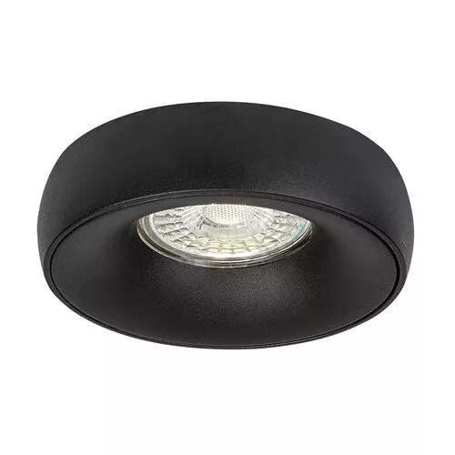 Rábalux 73042 Luiza Beltéri lámpa Ráépíthető és Beépíthető lámpa fekete,  GU10 1X MAX 25, IP20