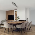 Rábalux 73070 Emerencia Beltéri lámpa, Spotlámpa, fekete-füstszínű üveg E14E14 4x MAX 40, IP20