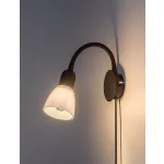 Rábalux 73090 Soma Beltéri lámpa, Spotlámpa, fekete-fehér E14E14 1x MAX 40, IP20