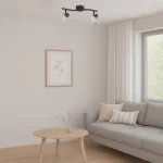 Rábalux 73092 Soma Beltéri lámpa, Spotlámpa, fekete-fehér E14E14 2x MAX 40, IP20