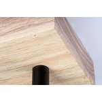 Rábalux 73122 Toras Spotlámpa tölgy-fekete GU10 2X MAX 5, IP20