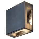 Rábalux 7317 Lippa Kültéri fali lámpa fekete- LED 6, IP54