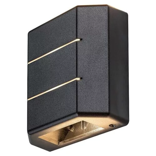 Rábalux 7319 Lippa Kültéri fali lámpa fekete- LED 6, IP54