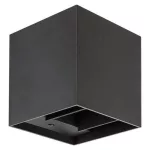 Rábalux 7396 Solin Kültéri fali lámpa matt fekete- G9 1x MAX 42, IP54