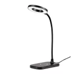Rábalux 74013 Hardin Asztali lámpa fekete-fehér LED 5, IP20