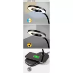 Rábalux 74013 Hardin Asztali lámpa fekete-fehér LED 5, IP20