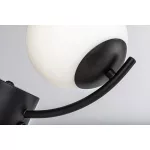 Rábalux 74035 Mesiro Beltéri lámpa, Asztali lámpa, fekete-fehér E14E14 1x MAX 25, IP20