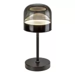 Rábalux 74037 Xelira Beltéri lámpa, Asztali lámpa, fekete-füstös LED 13, IP20