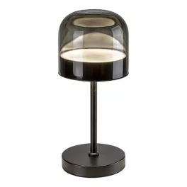   Rábalux 74037 Xelira Beltéri lámpa, Asztali lámpa, fekete-füstös LED 13, IP20
