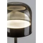 Rábalux 74037 Xelira Beltéri lámpa, Asztali lámpa, fekete-füstös LED 13, IP20