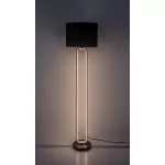 Rábalux 74043 Domiro Beltéri lámpa, Állólámpa, arany-fekete E27LED 30+ E27 1X MAX 60, IP20