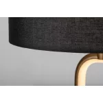 Rábalux 74044 Domiro Beltéri lámpa, Asztali lámpa, arany-fekete E27LED 8+ E27 1X MAX 60, IP20