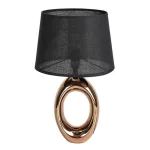 Rábalux 74063 Dalora Beltéri lámpa, Asztali lámpa, bronz-fekete E14E14 1x MAX 25, IP20