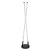 Rábalux 74166 Nivaro Beltéri lámpa, Állólámpa, fekete-fehér LED 28, IP20
