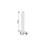 Rábalux RBL74194 Sindri Beltéri lámpa Asztali lámpa fekete, fehér LED 15 IP20