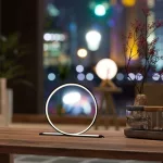 Rábalux 74210 Azula Beltéri lámpa Asztali lámpa fekete, fehér LED 5, természetes fehér (3500-5000 K), IP20