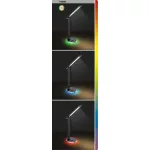 Rábalux 74226 Jacey Beltéri lámpa Asztali lámpa fekete, fehér LED 6, változtatható, IP20 RGB
