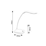 Rábalux RBL74235 Bedi Beltéri lámpa Asztali lámpa kék, fehér LED 2 IP20