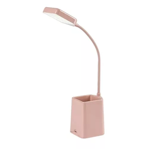 Rábalux 74245 Arvid Beltéri lámpa, Asztali lámpa, rózsaszín-fehér LED 6, IP20