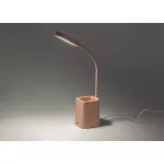 Rábalux 74245 Arvid Beltéri lámpa, Asztali lámpa, rózsaszín-fehér LED 6, IP20