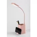 Rábalux 74245 Arvid Beltéri lámpa, Asztali lámpa, rózsaszín-fehér LED 6, IP20