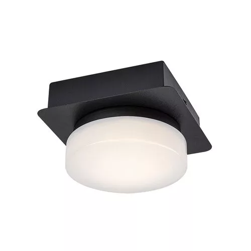 Rábalux 75001 Attichus Fürdőszobai lámpa matt fekete-fehér LED 5, IP44
