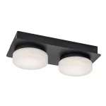 Rábalux 75002 Attichus Fürdőszobai lámpa matt fekete-fehér LED 11, IP44