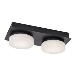   Rábalux 75002 Attichus Fürdőszobai lámpa matt fekete-fehér LED 11, IP44