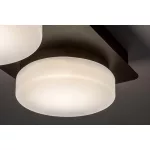 Rábalux 75002 Attichus Fürdőszobai lámpa matt fekete-fehér LED 11, IP44
