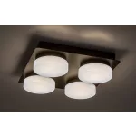 Rábalux 75004 Attichus Fürdőszobai lámpa matt fekete-fehér LED 21, IP44