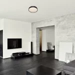 Rábalux 75011 Larcia Mennyezeti lámpa fekete-fehér LED 19, IP44