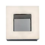 Rábalux 75018 Blas Beltéri lámpa, Fürdőszobai lámpa, króm-fehér LED 5, IP44